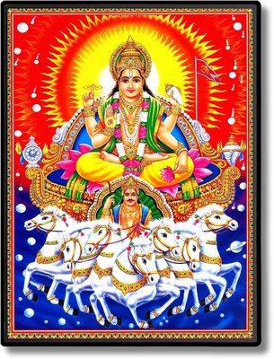 HitechMart Surya Laminated Photo Religious Frame