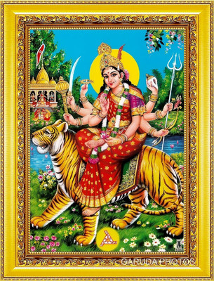 Just Zest Art Maa Durga Religious Frame