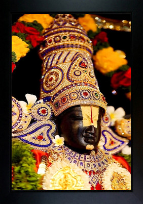 CrowdHall Tirupati balaji photo frame Religious Frame