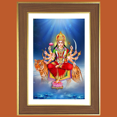HitechMart Hindu Kali Goddess Photo Frame 16x20 Inches Religious Frame