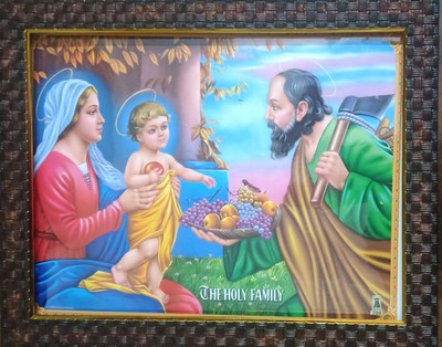 VJ ENTERPRISES Lord Jesus Religious Frame