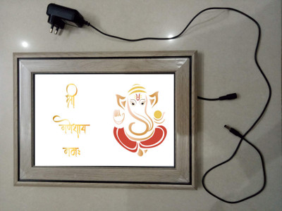 anshul internet point , GANESH JI , LED Religious Frame