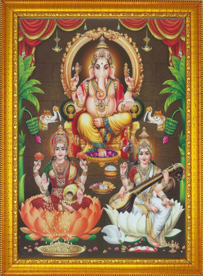 shivang craft Laxmi ji Religious Frame
