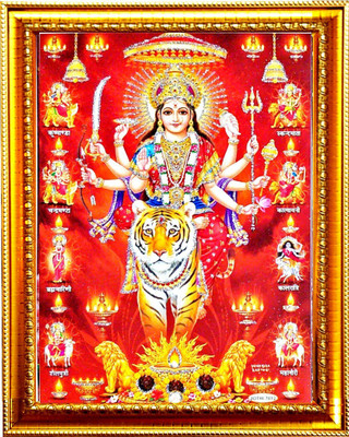 SHREEKESH CRAFT DURGA MAA Religious Frame