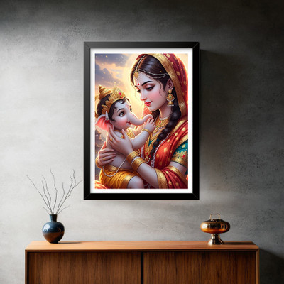 ArtRecall Lord Ganesh photo frame Religious Frame