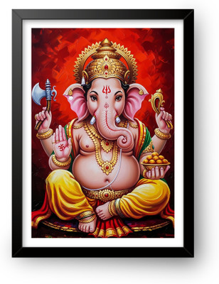 ArtRecall Ganesh photo frame Religious Frame