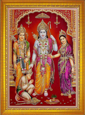 Diyansh Enterprises RAM DARBAR Religious Frame