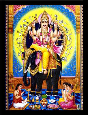 SUNINOW Vishwakarma ji Religious Frame