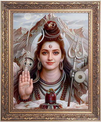 HitechMart Lord Shiv Religious Frame