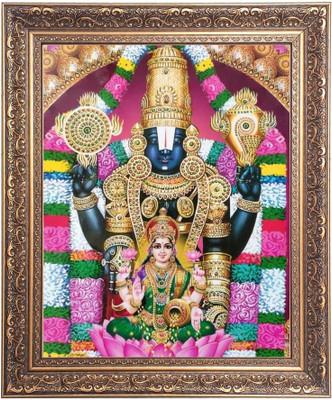 HitechMart Lord tirupati Balaji Religious Frame