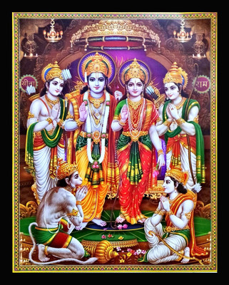 SUNINOW Ram Darbar Photo Frame | God Photo Frame | God Photos | bhagwan photo Religious Frame
