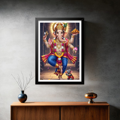 ArtRecall Lord Ganesh photo frame Religious Frame