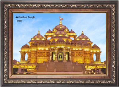 HitechMart Akshardham Temple Photo Religious Frame