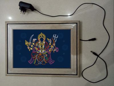 anshul internet point , MAA DURGA , LED Religious Frame