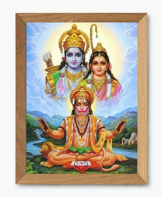 Stuthi Arts Hanuman Ji Religious Frame