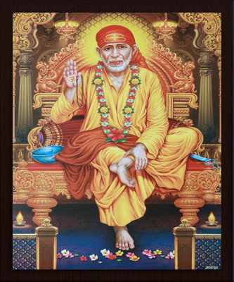 Darsh Craft Sai Baba Religious Frame