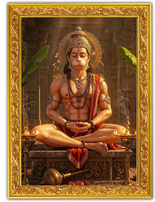 HSB INFRA Lord Hanuman Ji Religious Frame