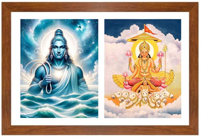 HitechMart Varuna and mitra Photo Frame Religious Frame