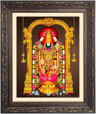 HitechMart Lord Tirupati Balaji Religious Frame