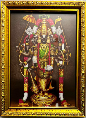 FRAMTASTIC LORD VISHNU DASHAVATAR PHOTO | SMALL SIZE Religious Frame