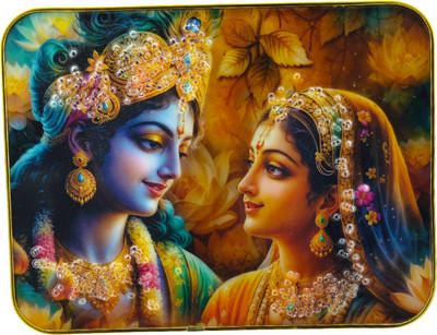 SHRI KHATU SHYAM CREATION RADHA KRISHNA Religious Frame