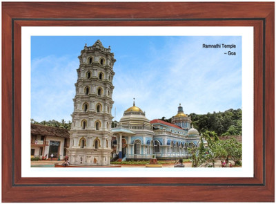 HitechMart Ramnathi Temple Photo Religious Frame