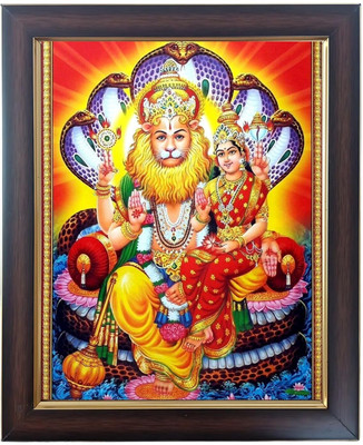 Hitech Hitech Sales Laxmi Narasimha Swamy Religious Frame