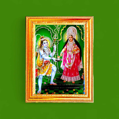 SUNINOW shiv annapurna ji Religious Frame