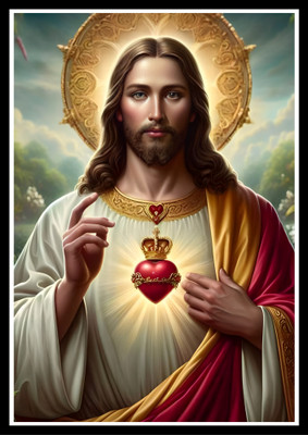 VJ ENTERPRISES GOD Religious Frame