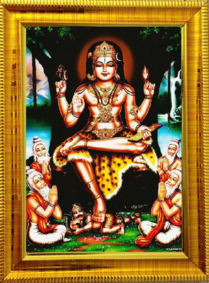 VJ ENTERPRISES Dakshinamurthy Religious Frame