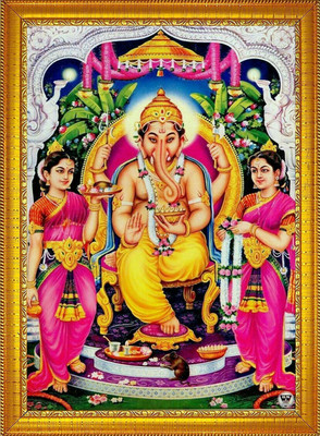 Stuthi Arts ganesh ji Religious Frame