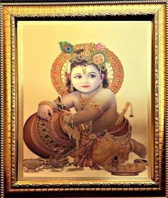 Stuthi Arts KRISHNA Religious Frame