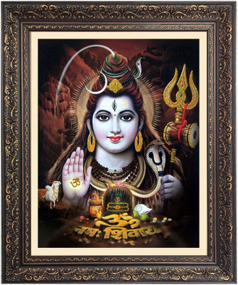 HitechMart Lord Shiv Religious Frame