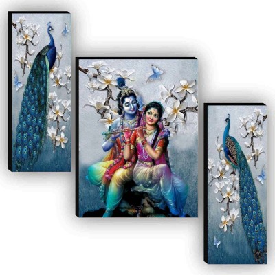 SNDArt Radha Kirshna Religious Frame