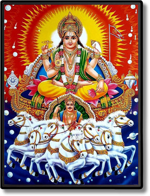 HitechMart Surya Laminated Photo Religious Frame