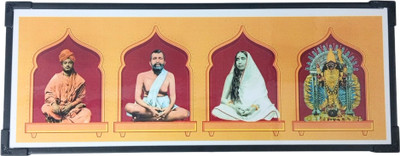 HitechMart Swami Vivekananda Ramakrishna Paramhansa Sarada Maa, Maa Kali Religious Frame