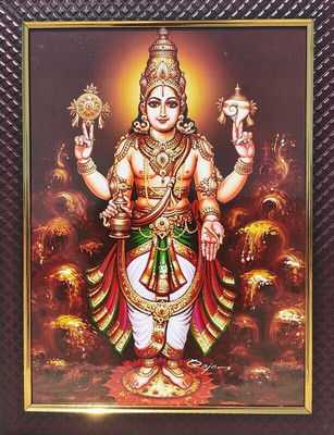 VJ ENTERPRISES Dhanvantari Religious Frame