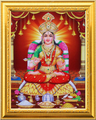NDFRAME Annapurna Devi Photo Frame Religious Frame