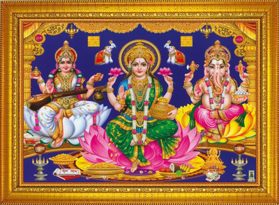 shivang craft Laxmi ji Religious Frame