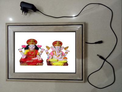 ANSHUL INTERNET , LAXMI GANESH JI , LED Religious Frame