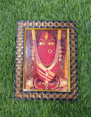 VJ ENTERPRISES LINGA BHAIRAVI PHOTO FRAME SMALL SIZE Religious Frame