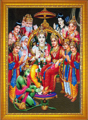 Diyansh Enterprises RAM DARBAR Religious Frame
