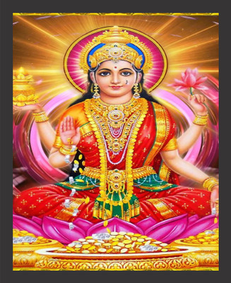Darsh Craft Laxmi Mata Religious Frame