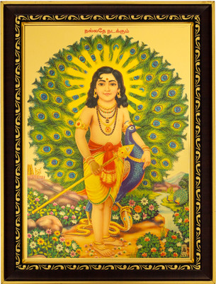 Templeneeds Templeneeds Bala Murugan Photo Frame Religious Frame