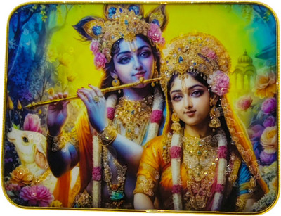 SHRI KHATU SHYAM CREATION RADHA KRISHNA Religious Frame