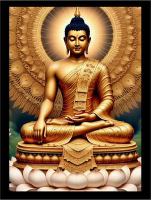 Kulthia Creation Gautam Buddha Religious Frame