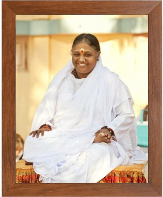 HitechMart Mata Amritanandamayi (Amma) Photo Frame Religious Frame