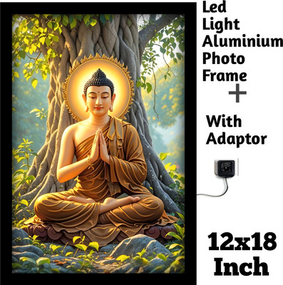 BauddhaStudio Lord Buddha Religious Frame