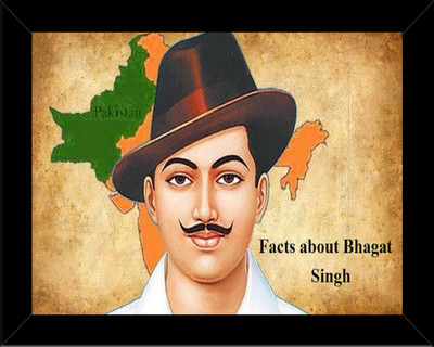 Diyansh Enterprises BHAGAT SINGH Religious Frame