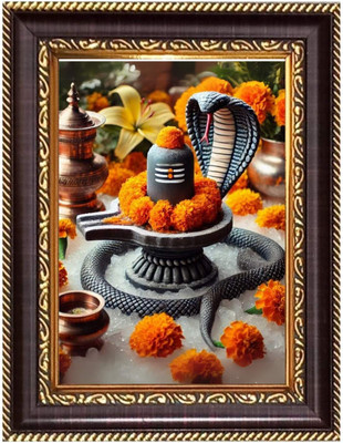 HitechMart Sri Radha KrishnaPhotoframe 10.7x12.7 inches - Religious Desk And Wall Art Religious Frame
